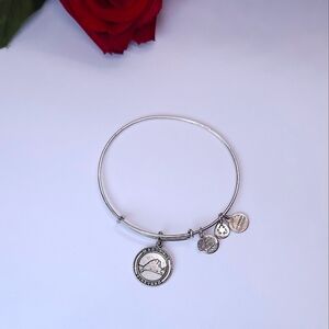 Alex and Ani Marthas Vineyard 2013 Silver Charm Bracelet Adjustable